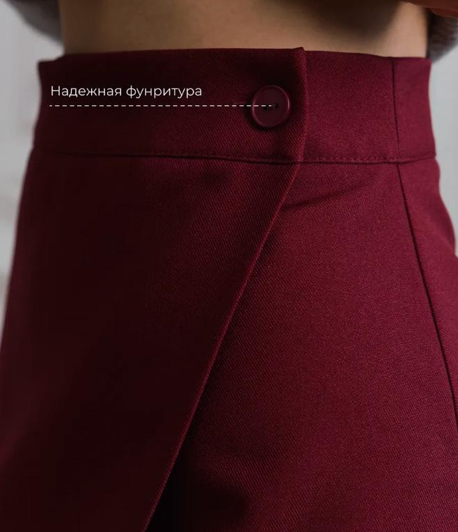 2025 Spring Korean High-Waisted Slimming Anti-Exposure Irregular Mini Skirt