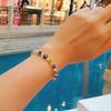 Women's Daily Fashion Lalal Vivid Smile Bead Bracelet
