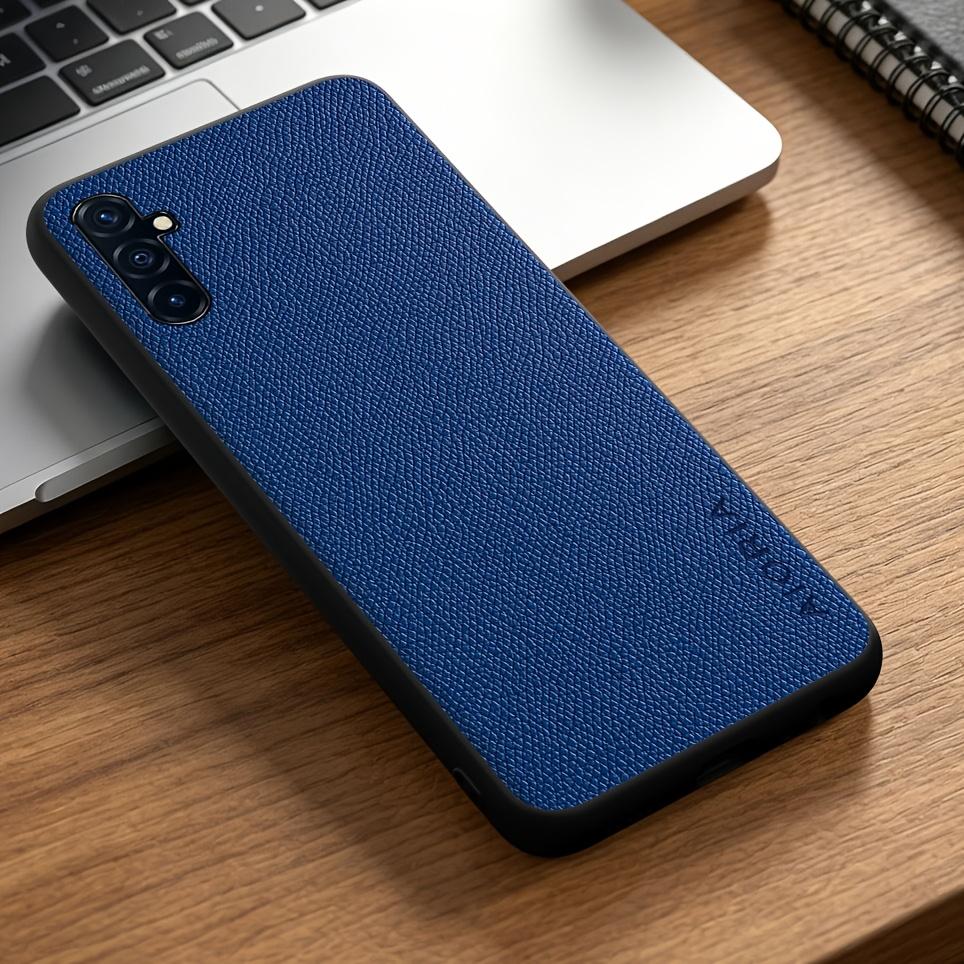 Phone Case: for Samsung for Galaxy A13 A23 A33 A53 A73 Case Solid Color Elegant Synthetic Leather Stylish Phone Case