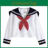 Charming Cotton Blend Sailor Outfit For Kids With Bow Detail And Classy Design
