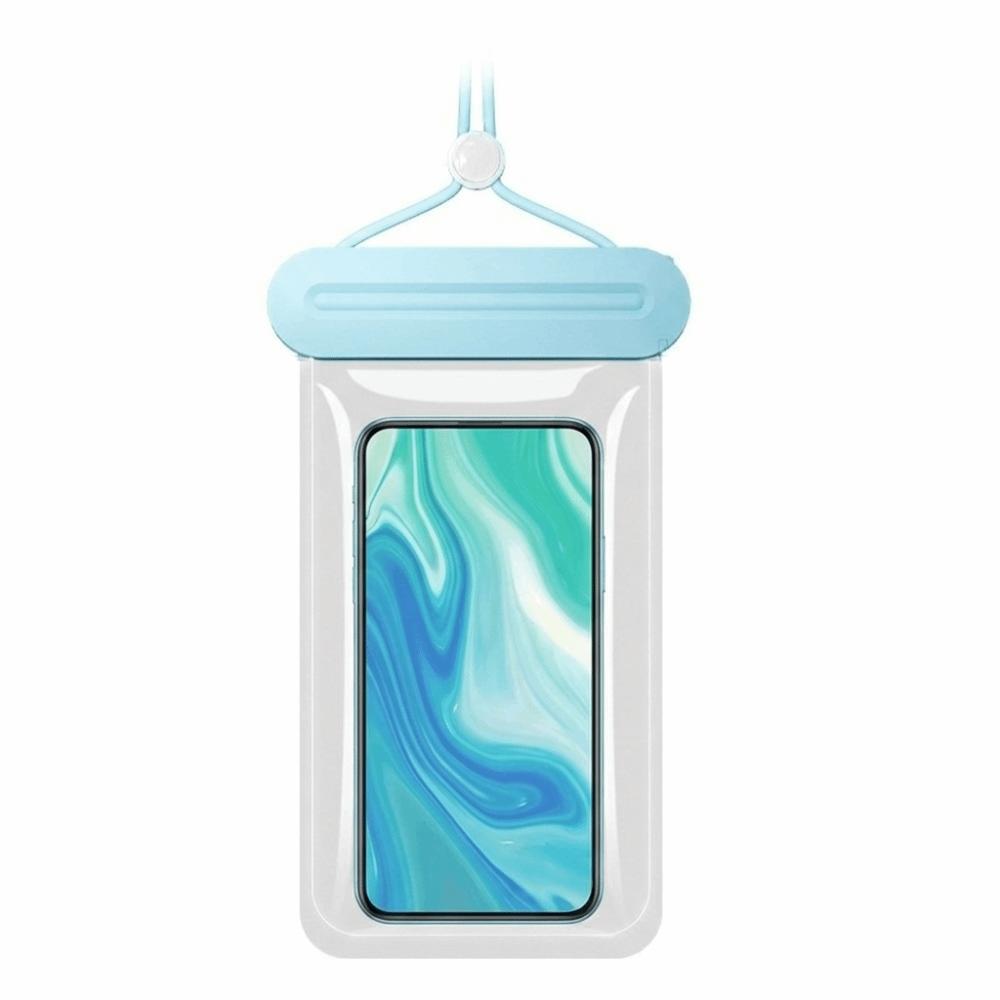 

Hanging on Neck Phone Bag Solid Color Floating Phone Dry Cover Diving