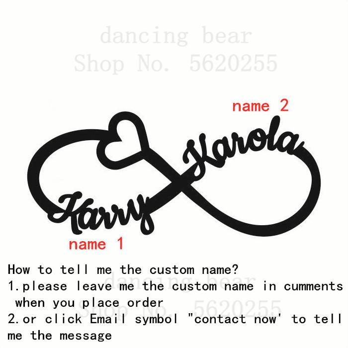 Infinite Layer Necklaces for Women Personalized Stainless Steel Custom Necklace Couple Jewelry Nameplate Pendant