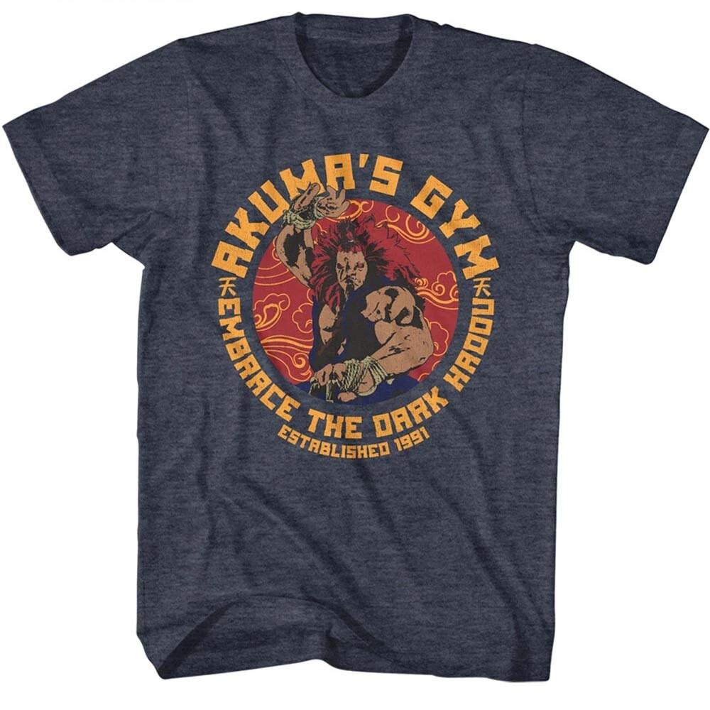 Street Fighter Capcom Game Akuma s Gym Embrace The Dark Haddu 1991 Men s T-Shirt 2XL