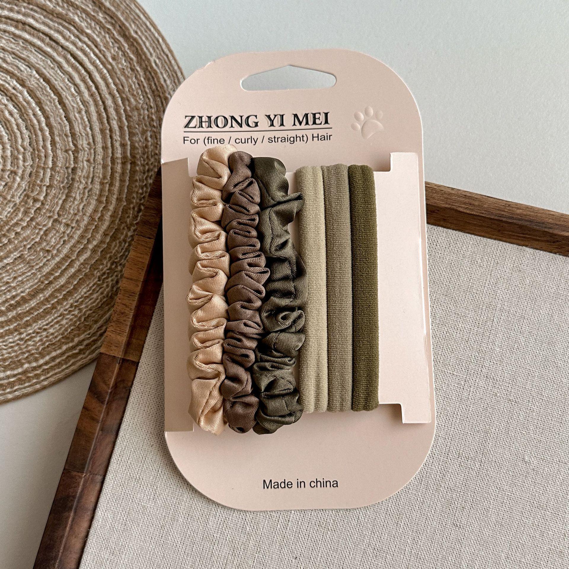 

Летняя модная эластичная резинка для волос: Свежий и универсальный японско-корейский стиль в форме тонкой кишки для девочек.