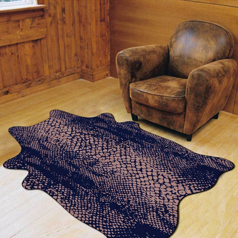 Animal Skin Printed Carpet for Living Room Faux Snake Leopard Fur Bedroom Carpet Rugs Anti Slip Door Floor Mats Bedside Rugs
