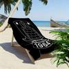 BIF Print Beach Towel, Large Soft Quick Dry Towel for Beach Camping Swimming