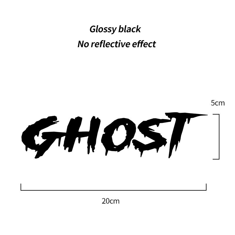 Car Stickers Car Window Side Motorcycle Stickers Ghost Classic Creative DIY Vinyl Stickers Decorative Stickers
