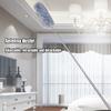 Telescopic Cleaning Duster Brush Crevice Spider Web Microfiber Brushes Extendable Duster Brush Steel Long Handle For Cleaning