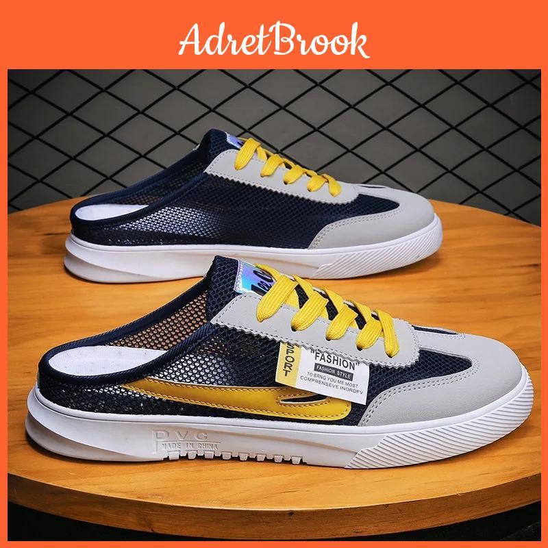 Breathable Men Lightweight Comfortable Shoes Summer Sandals Women Flats Plus Size 3646 Outdoor Walking Casual Sneakers Men