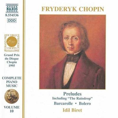 CD FRÉDÉRIC CHOPIN, IDIL BIRET - Preludes (Including "The Raindrop") 8554536 Naxos 1999 Europe Classical Used
