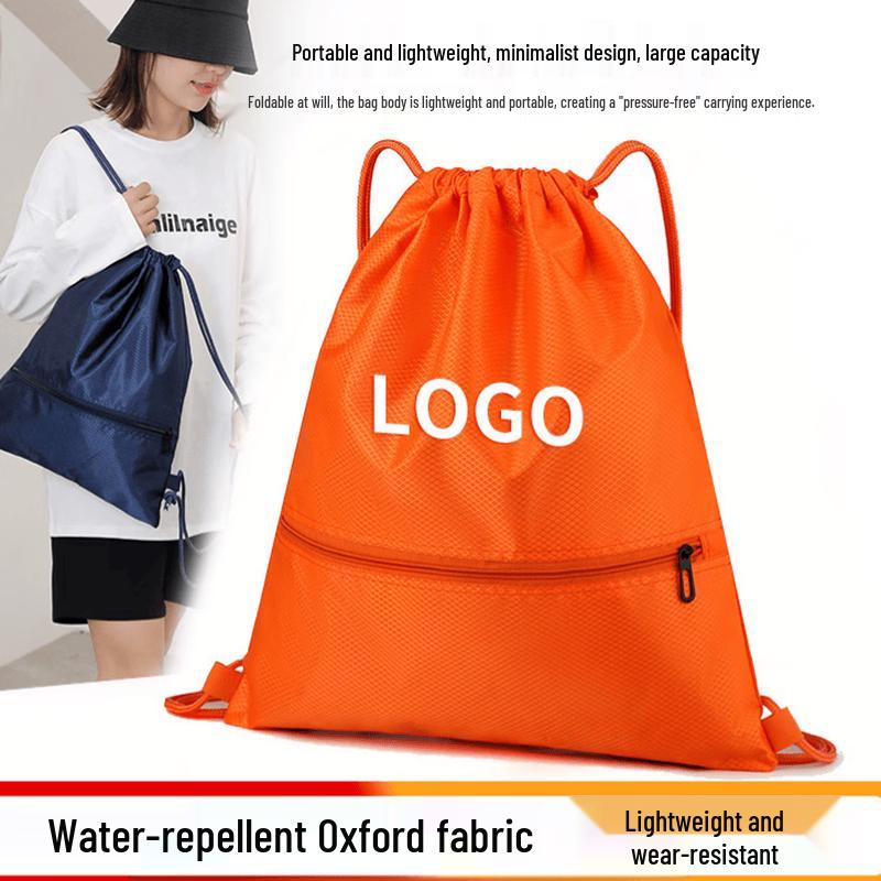 Dorian Oxford Fabric Drawstring Sports & Travel Bag