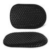 Honeycomb Gel Shock Absorbing Heel Cushion Pads for Men & Women, Invisible Height Increase Half Size Heel Inserts for Sports Dai