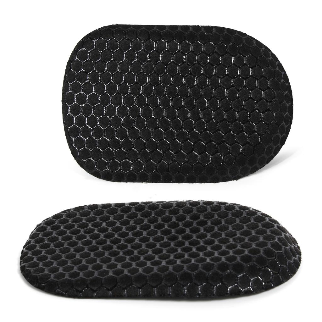 Honeycomb Gel Shock Absorbing Heel Cushion Pads for Men & Women, Invisible Height Increase Half Size Heel Inserts for Sports Dai
