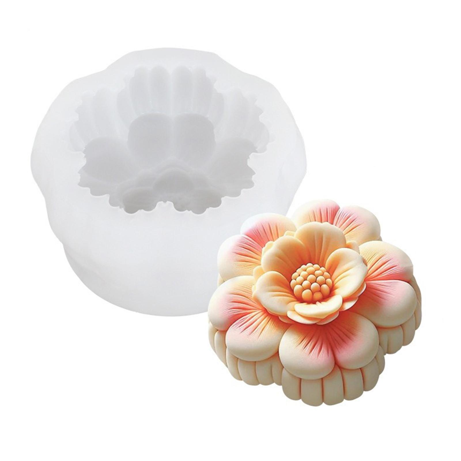 

Силиконовые формы для выпечки 3D-формы для тортов Формы для выпечки в форме цветка Многоразовые формы для десертов Силиконовая текстура для десерта