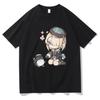 Fashion Genshin Impact Print Tshirt Unisex Kawaii Freminet Chibi Graphic Short Sleeve Tshirt Harajuku Streetwear Unisex Clothes