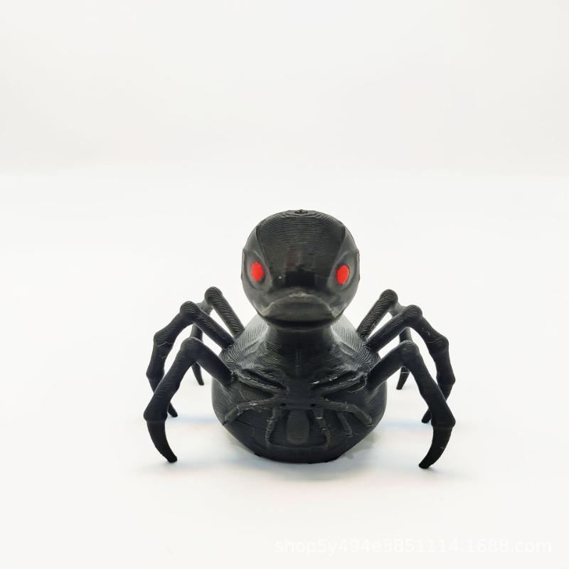 Halloween Decorations  Plastic Spider duck  for Home Bar Haunted House Halloween Party Decor Horror Props