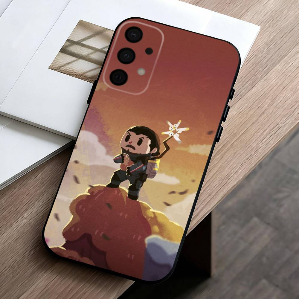 

G-Game D-Death S-Stranding Phone Case For Samsung Galaxy A73,A72,A71,A70,A53,A52,A51,Soft Silicone Black Cover Samsung a70