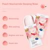 30 st/parti Återfuktande Mascarilla Facial Mask Krymp Porer Persika Niacinamid Sovmask Engångsansiktsmask Hudvård Förbättra Grovhet