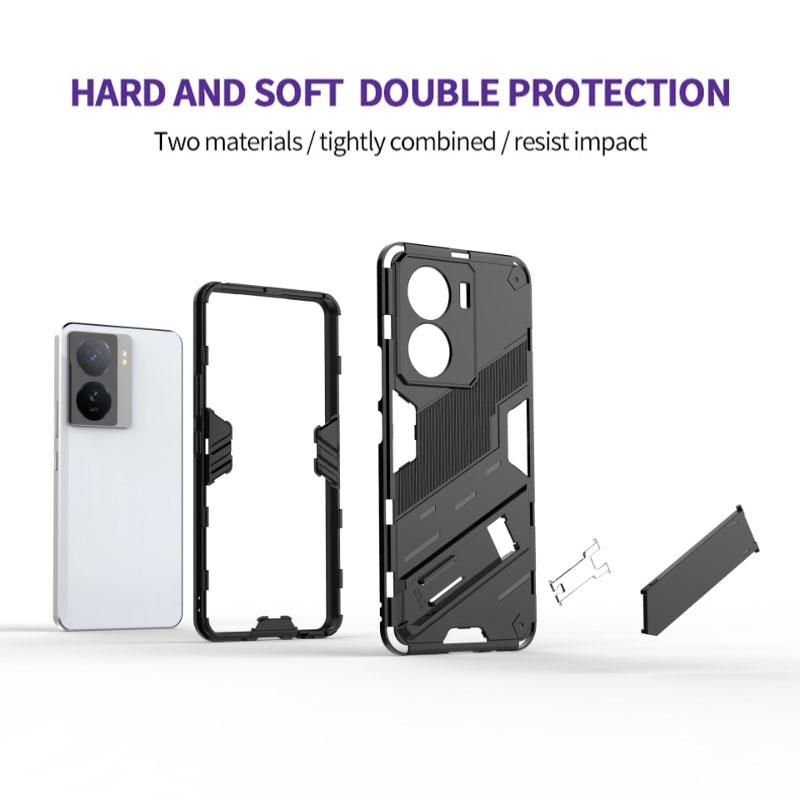 For Vivo iQOO Z7x Z7 Pro 5G Armor Shockproof Phone Case Back Cover For iQOO Z7 Magnetic Kickstand Anti-Fall Protect Coque Cases