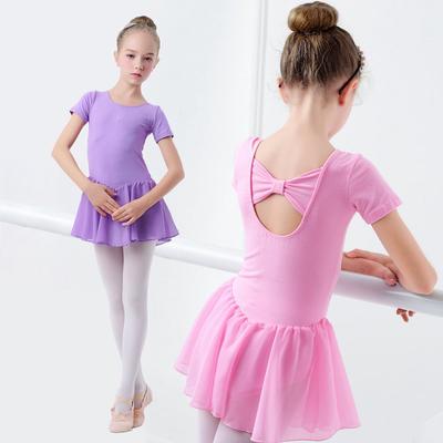 UK Girls Ballet Leotard Tutu Dress Ballerina Dancewear Gymnastics Skirt Costume