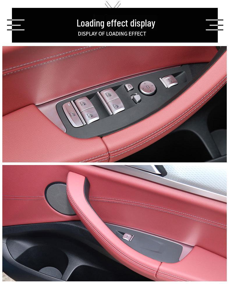 BMW X3/X4 (2018-2021) Door Interior Handle & Armrest Trim Kit