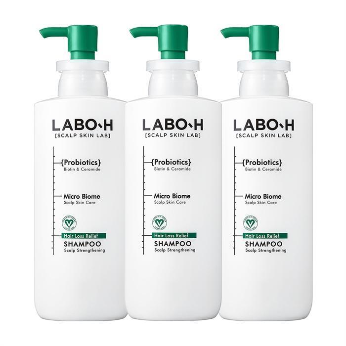 LABO-H Probiotics Scalp Strengthening Shampoo 400ml x 3 (9965538)
