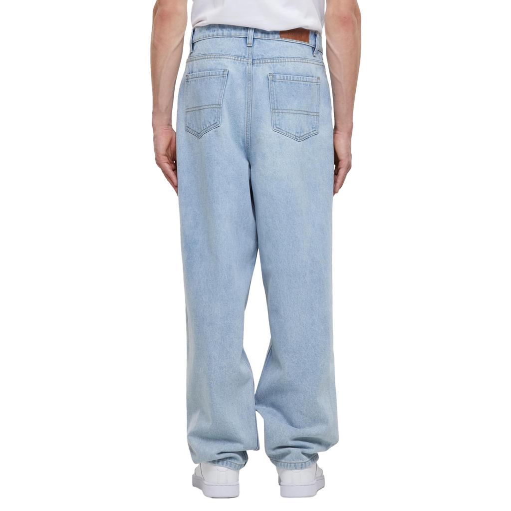 Urban Classics Mens Heavyweight Knee Cut Baggy Jeans