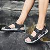 Men's Genuine Leather Sandals Brand Men Beach Sandal Summer Outdoor Casual Lightweight Sandal Fashion Sneakers Large Size 38-46