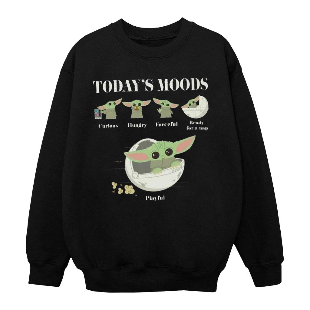 Star Wars Girls The Mandalorian The Child Moods Sweatshirt