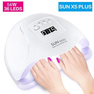 Dmoley SUNX 5 PLUS Secador de uñas Lámpara de uñas LED UV con pantalla LCD con 4 temporizadores inferiores