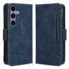 For Samsung Galaxy S24 Leather Phone Case Stand Multiple Card Slots