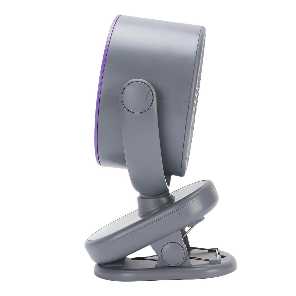 Tilt Desk Fan 100 Speeds USB   Desktop Wall Mounted Clip On 4000mah Battery Bladeless Quiet Cooling Fan