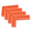 4Pcs L Type Plastic Squares Multi Purpose Strong Practicability Easy to Use Plastic Right Angle Positioner for Drawers4