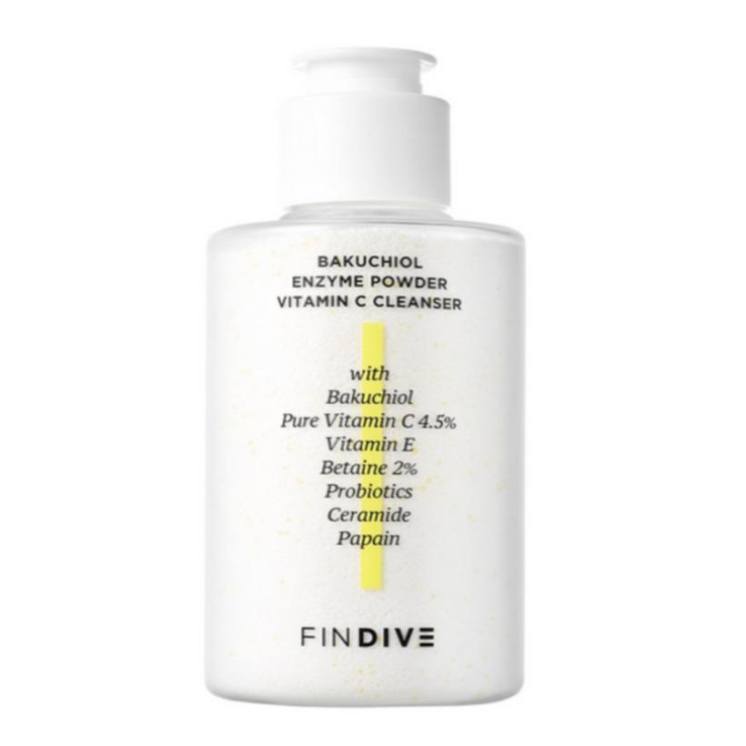 FINDIVE Bakuchiol Enzyme Powder Vitamin C Cleanser 40g Korea Beauty