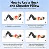 Multifunctional Cervical Spine Corrector Shoulder Neck Relaxation Pillow  Cervical Protection