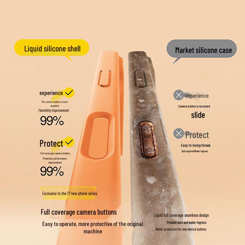 

Starry Orange Crocodile Pattern Case for iPhone 17 Pro Max - Drop-Proof Protection iPhone 15