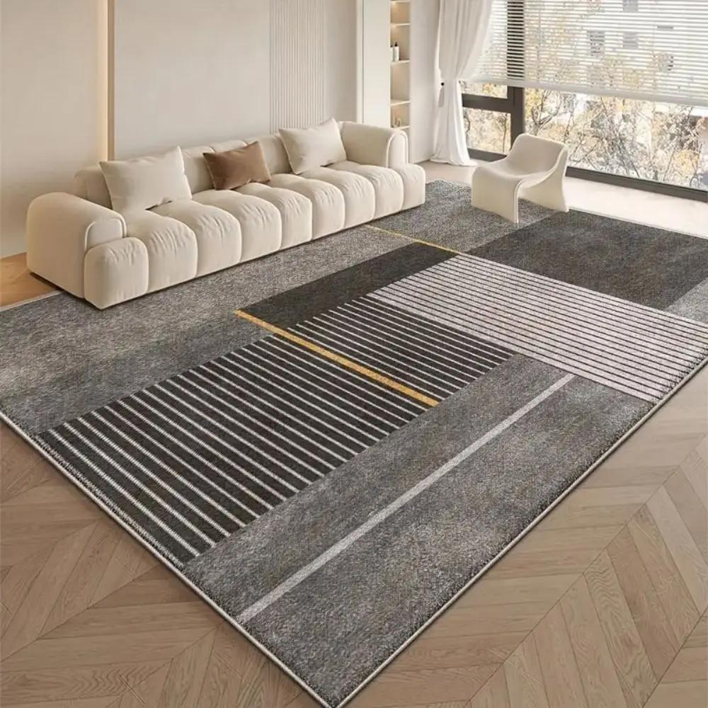 

Modern Geometry Living Room Carpet, Simple Sofa Cushion, Bedroom And Dining Room Floor Mat, Anti-Slip Home Decoration 40x60cm 16x24inch