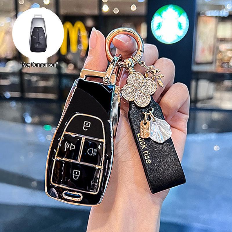 Schutzhülle für Autoschlüssel Beijing BJ40/BJ30/BJ60/BJ20/X7/EU5 für Damen