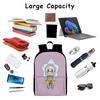 Backpack, with Multiple Organizational Compartments, Fits 15.6 Inch Notebook, for Travel, Teen, Business Work P1832
