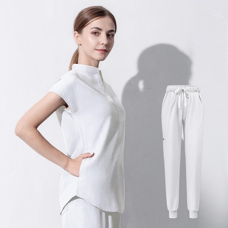 High-end surgical gowns dental operating room hand-washing gowns stretch women's hand-brushing gowns doctor and nurse
