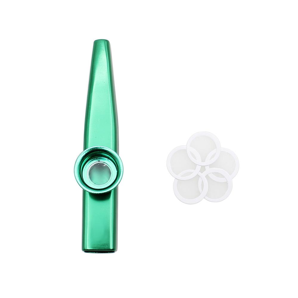Metal Kazoo: Portable & Easy-to-Learn Companion for Guitar and Ukulele Enthusiasts.