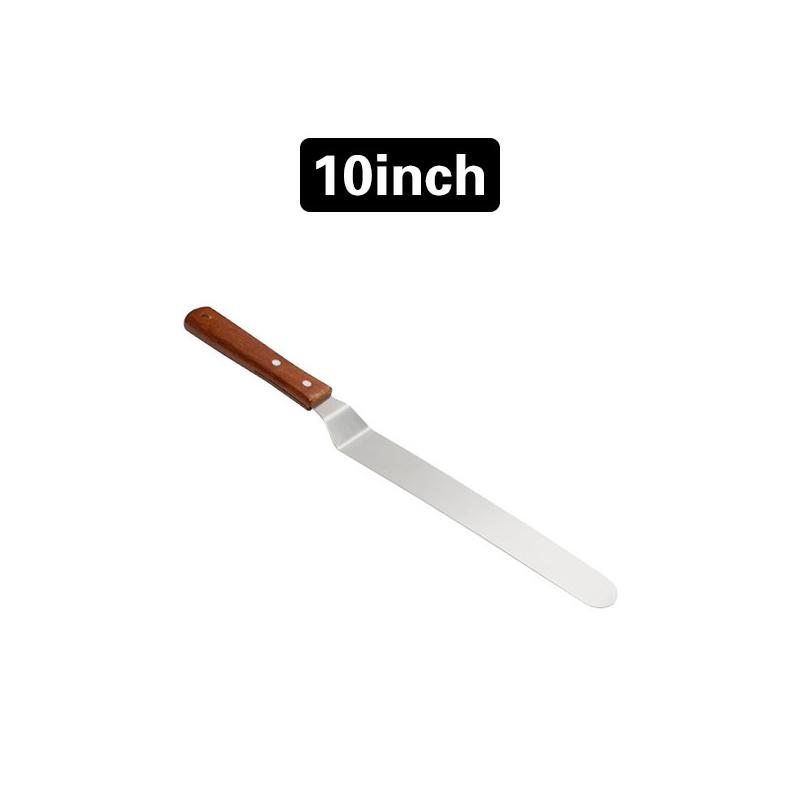 4/6/8/10/In Stainless Steel Cake Icing Spatula Frosting Spatula with Wooden Handle For Cake DIY Kitchen Baking Pastry Tools Cake