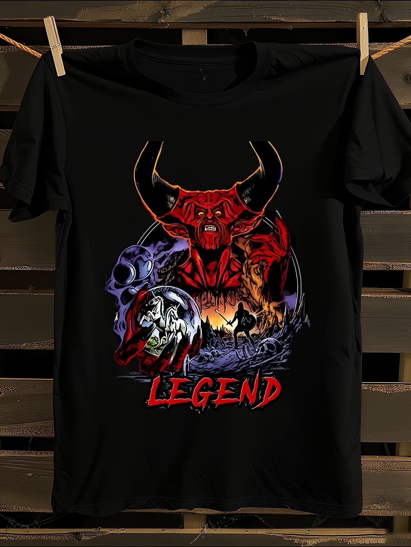 s 80s Retro Horror Sci-Fi Tshirt XXL
