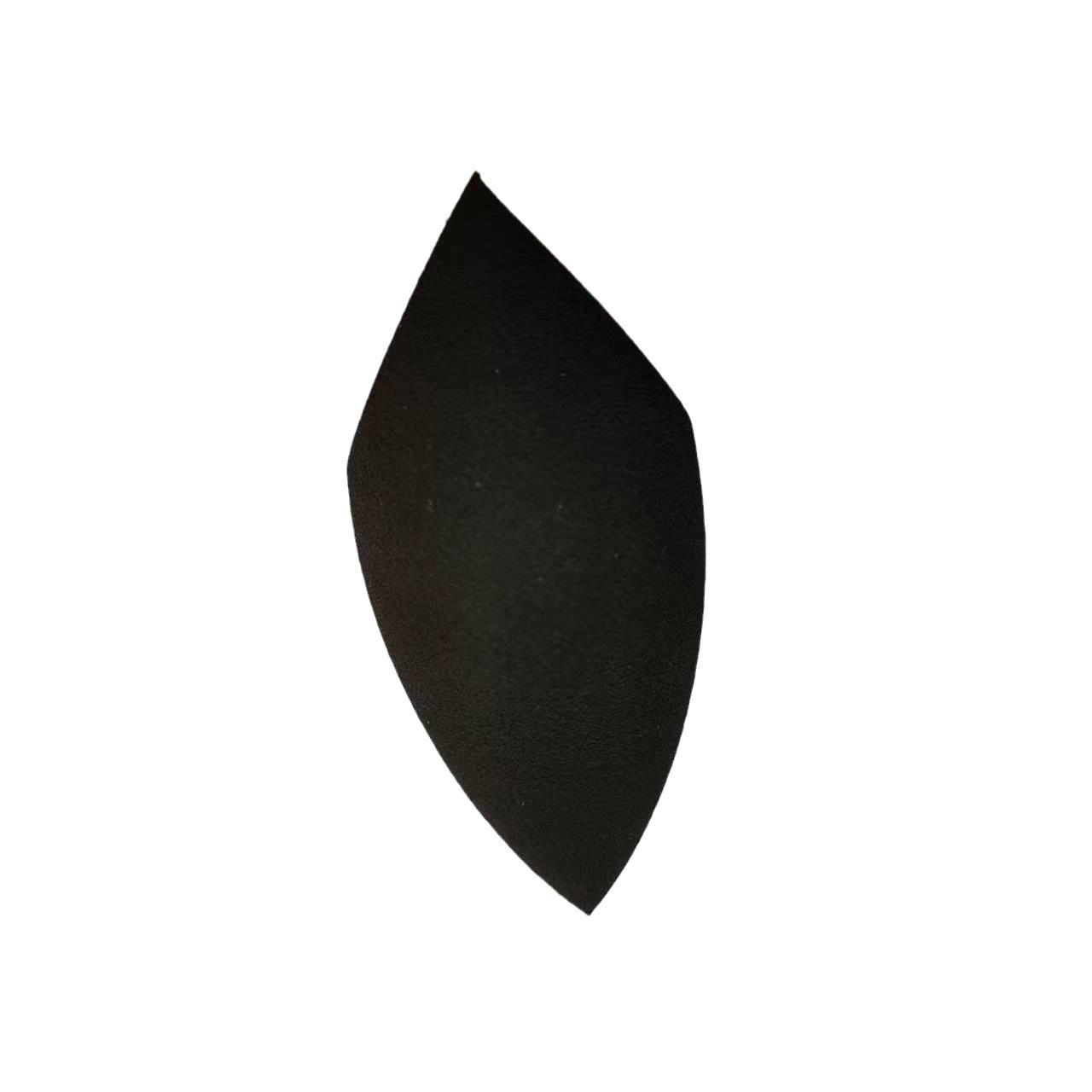 

1pc Black Teardrop Makeup Sponge Makeup Application,Reusable, For Foundation, Contouring, Highlighting, Makeup Tool
