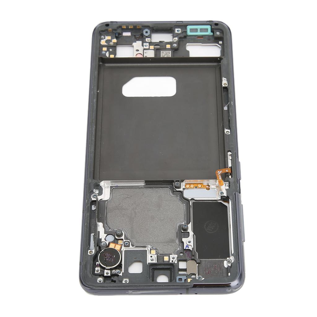 Middle Frame Plate Housing Board Mid Faceplate Bezel Replace Repair Parts for SAMSUNG S21Black