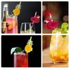 50PCS Disposable Biodegradable Paper Straws Food Grade Festival Decoration Party Desserts Juice Beverages Creative Styling Straw