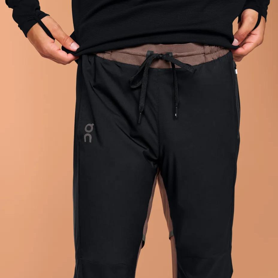 On Running Pants Color Block Comfortable Versatile Fashi Sports Lg Pants Men pants Black 106.01337