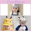 Baby Sun Hat With Cute Giraffe Cartoon Design For Sun Protection And Toddler Comfort