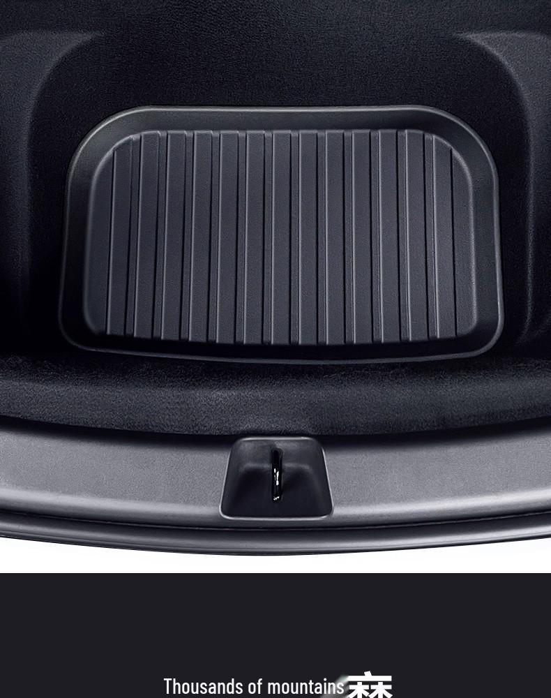 Tesla Model 3/Y Trunk Mats: Updated Front & Rear TPE Protective Accessories