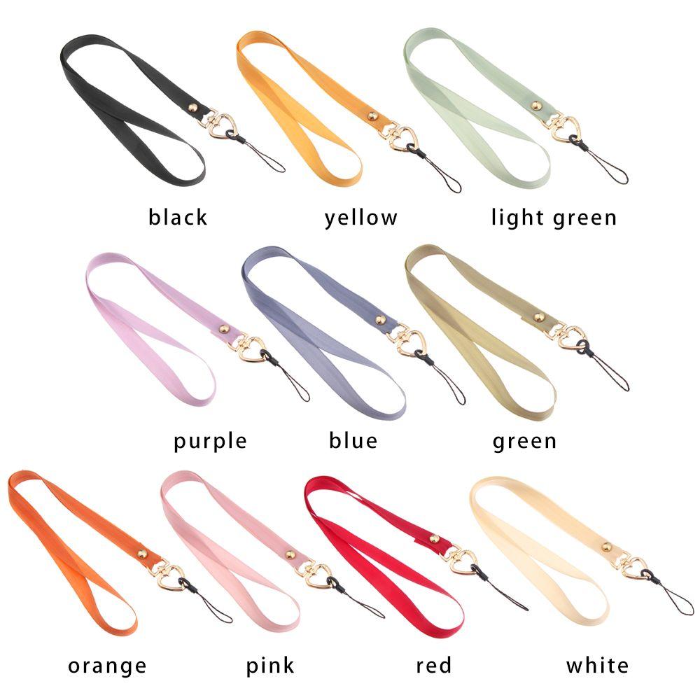 Chain Case Straps Heart Clip Lanyard Phone Safety Tether Neck Strap Phone Lanyard Neck Cord